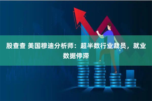 股查查 美国穆迪分析师：超半数行业裁员，就业数据停滞